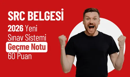SRC Belgesi Geçme Notu 60 Oldu