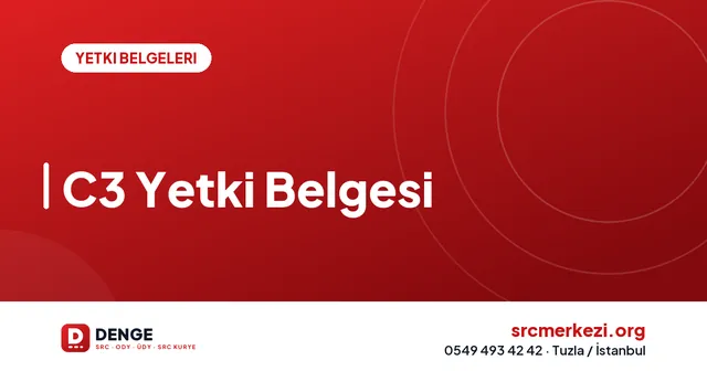 C3 Yetki Belgesi kapak görseli