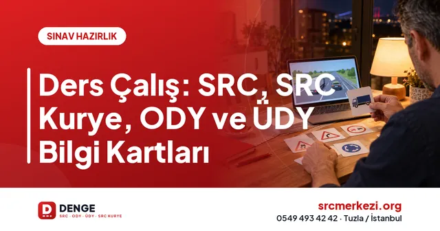 Ders Çalış: SRC, SRC Kurye, ODY ve ÜDY Bilgi Kartları kapak görseli