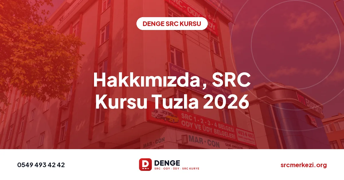 Hakkımızda, SRC Kursu Tuzla 2026