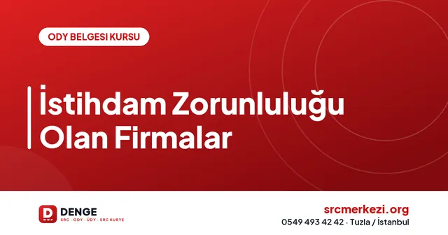 İstihdam Zorunluluğu Olan Firmalar kapak görseli