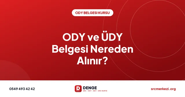 ODY ve ÜDY Belgesi Nereden Alınır? kapak görseli