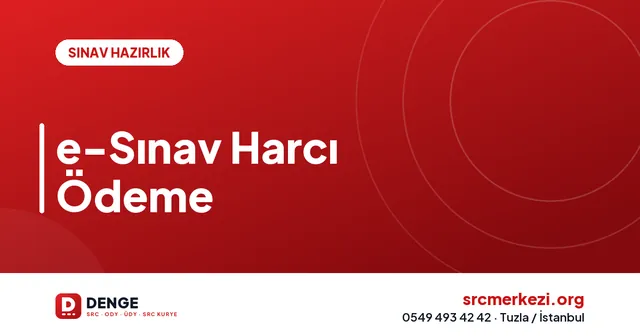 e-Sınav Harcı Ödeme kapak görseli