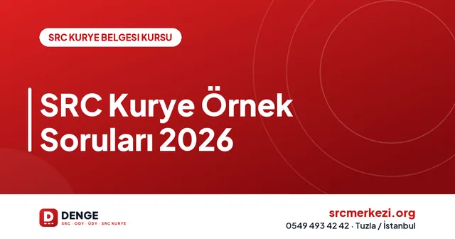 SRC Kurye Örnek Soruları 2026 kapak görseli