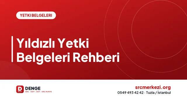 Yıldızlı Yetki Belgeleri Rehberi kapak görseli