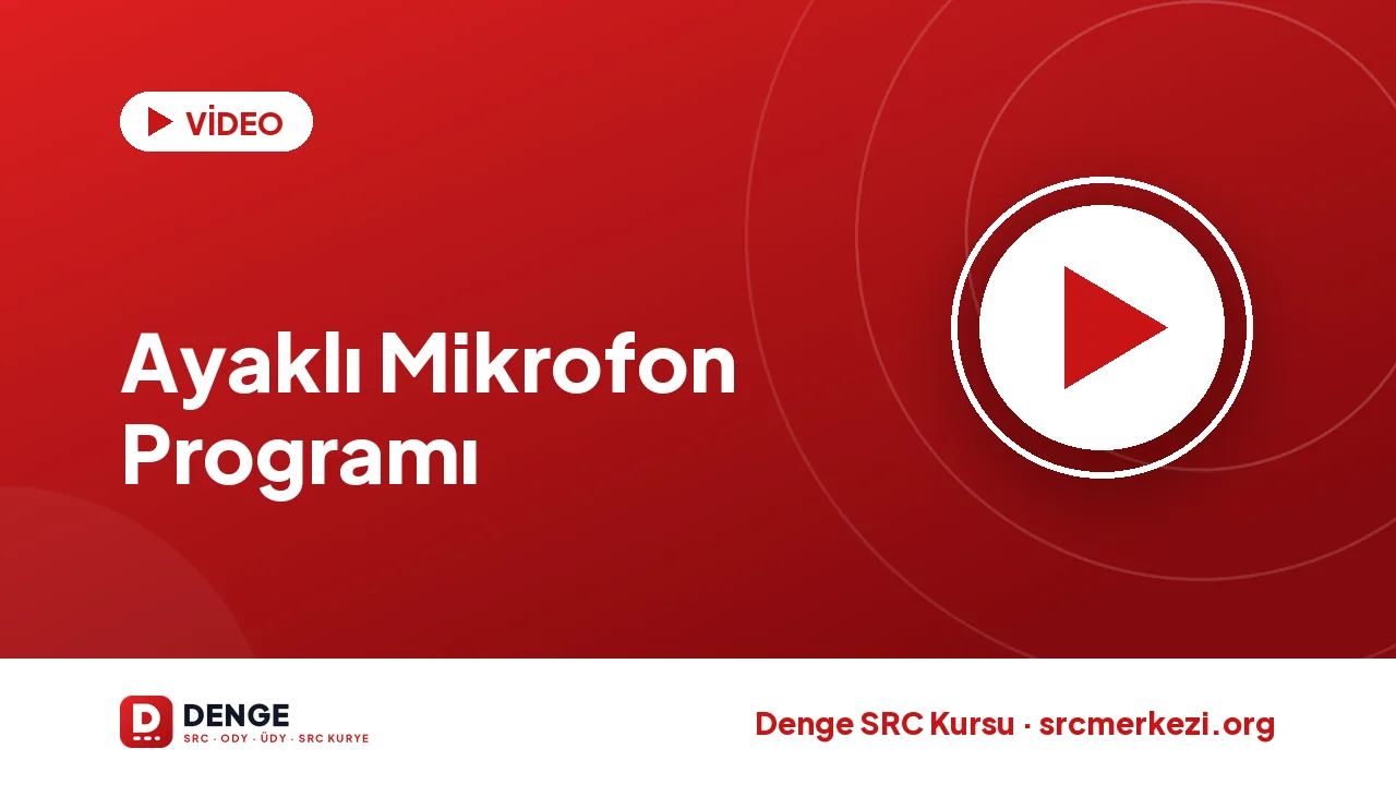 Ayaklı Mikrofon Programı videosu