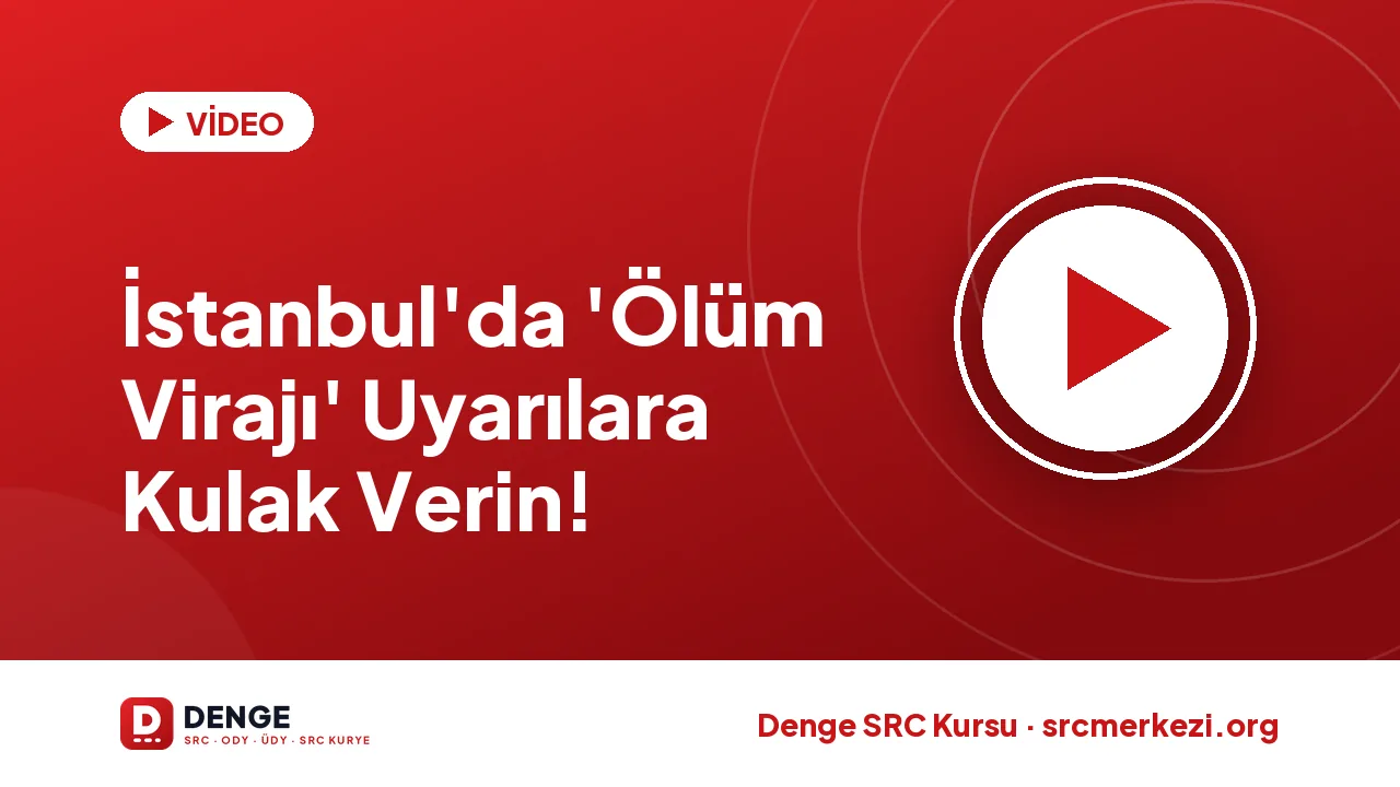 İstanbul'da 'Ölüm Virajı' Uyarılara Kulak Verin! videosu