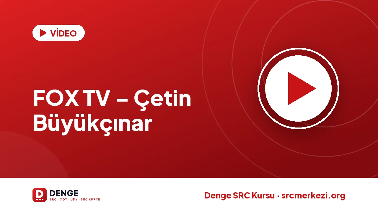 FOX TV – Çetin Büyükçınar videosu