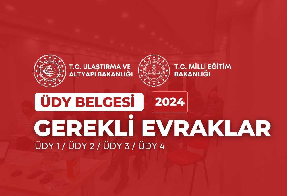 2024 ÜDY Belgesi Gerekli Evraklar