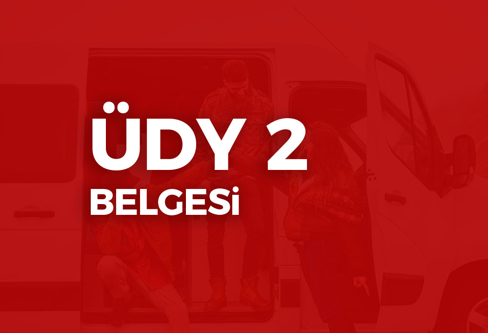 ÜDY 2 Belgesi 2023