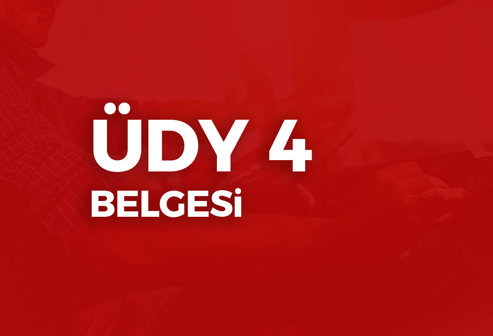 ÜDY 4 Belgesi 2023