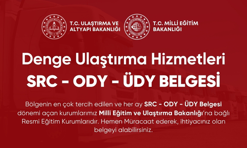 Pendik SRC, Pendik ODY, Pendik ÜDY, Tuzla SRC, Tuzla ODY, Tuzla ÜDY SRC Merkezi, SRC1 Belgesi, SRC2 Belgesi, SRC3 Belgesi, SRC4 Belgesi, ODY1 Belgesi, ODY2 Belgesi, ODY3 Belgesi, ODY4 Belgesi, ÜDY1 Belgesi, ÜDY2 Belgesi, ÜDY3 Belgesi, ÜDY4 Belgesi