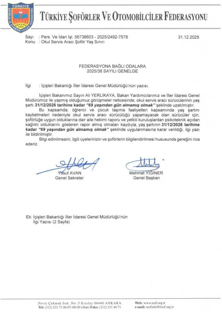 SRC Belgesi Nedir Yas 69'a Yükseldi TŞOF