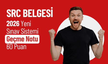 SRC Belgesi Geçme Notu 60 Oldu